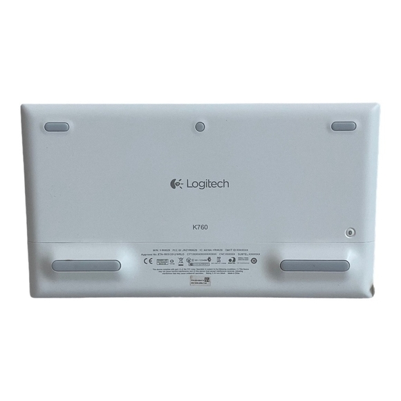 Keyboard LOGITECH K760 Wireless Solar Keyboard White Silver Keyboard - Picture 2 of 3